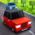 Blocky Cars: Traffic Rush