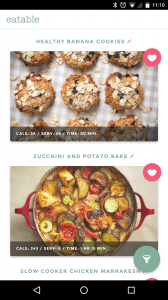 eatable - 3 recipes every day