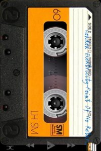 Retro Tape Deck mp3 player