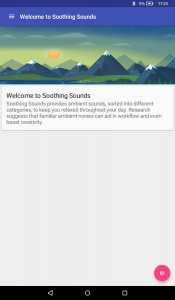 Soothing Sounds Beta