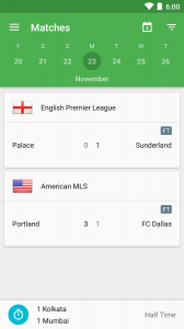 CrowdScores - Soccer Scores
