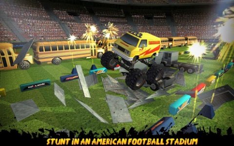 American Football Stunt Truck