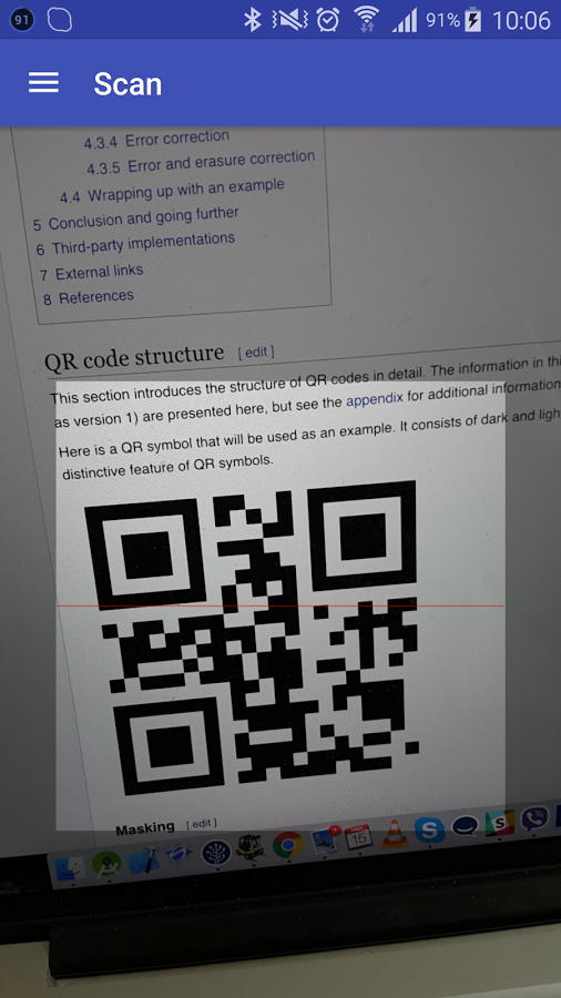 qr code reader app for android