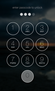 Passcode Lock Screen
