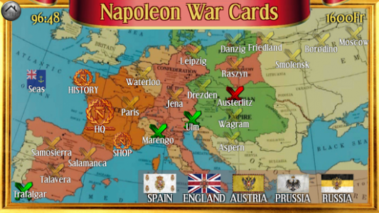 Napoleon War Cards