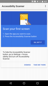 Accessibility Scanner