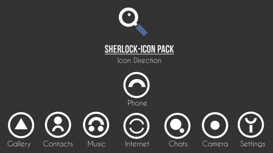 Sherlock-Icon Pack