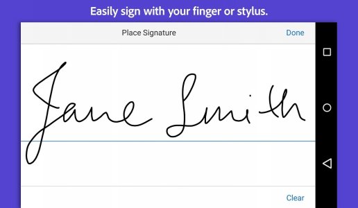 Adobe Fill & Sign DC