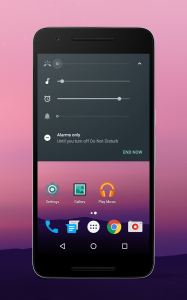 Android N Dark cm13 theme