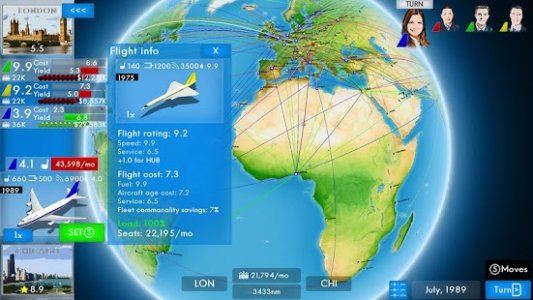 Airline Director 2-Tycoon Game