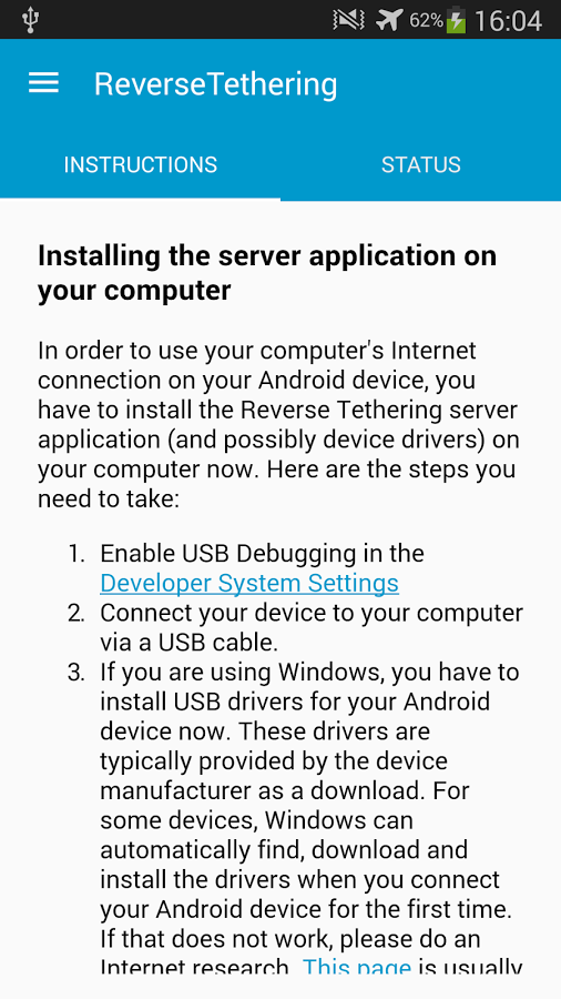 android reverse tethering 3.3 download for pc