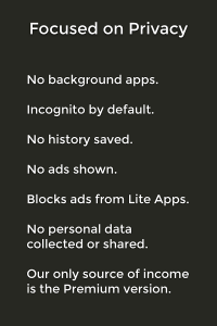 Hermit * Lite Apps Browser
