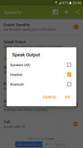 Speakify - Voice Notifications