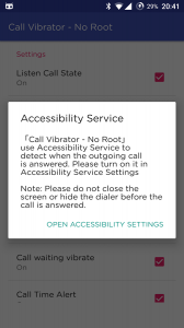 Call Vibrator(Lite) - No Root