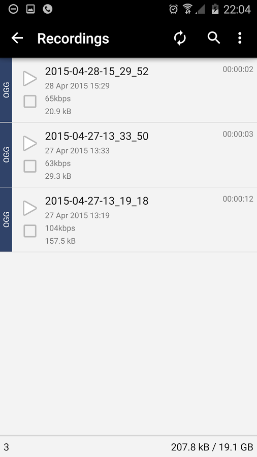 Voice &amp; Audio Recorder - ASR » Apk Thing - Android Apps ...