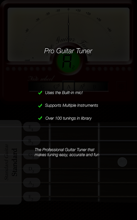 guitar tuner pro free download apk