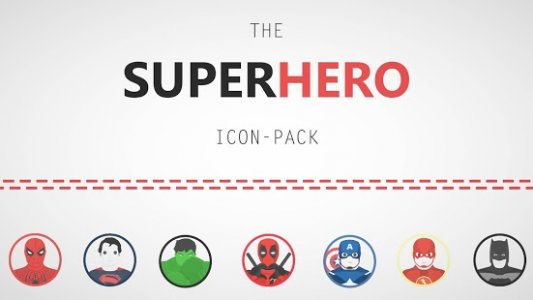 The Superhero-Icon Pack/Theme