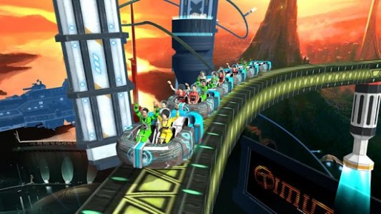 Roller Coaster Simulator Space