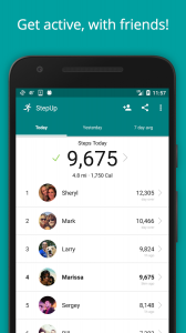 StepUp Pedometer Step Tracker