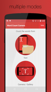 Word Count Camera