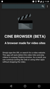 Cine Browser for Video Sites (Unreleased)