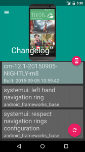 Cyanogenmod Changelog