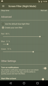 Screen Filter (Night Mode)