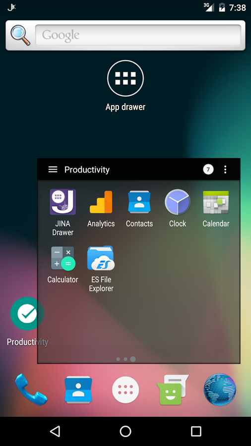 JINA App Drawer & Sidebar » Apk Thing - Android Apps Free ...