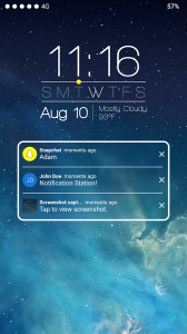 Notification Station for KLWP