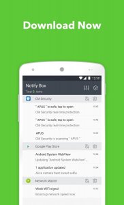 Notify Box-Notification toggle