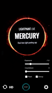 Lightpaint Live: Mercury