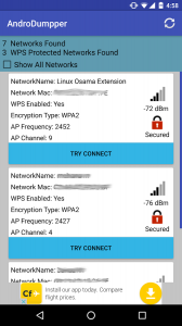 AndroDumpper ( WPS Connect )