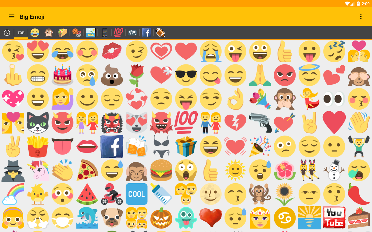 Big Emoji for chat » Apk Thing - Android Apps Free Download