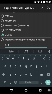 Toggle Network Type 5.0 (root)