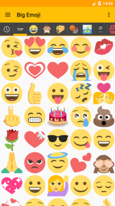 Big Emoji for chat