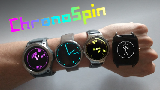 ChronoSpin: Wear Game & Clock