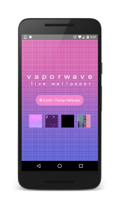 VAPORWAVE Live Wallpaper