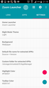 Zoom Launcher: Pan and Launch