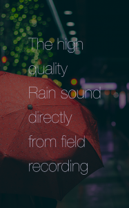 Make your rain-White noise