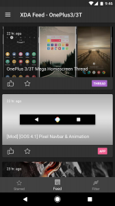 OnePlus 3/3T Feed