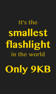 Flashlight - Only 9KB