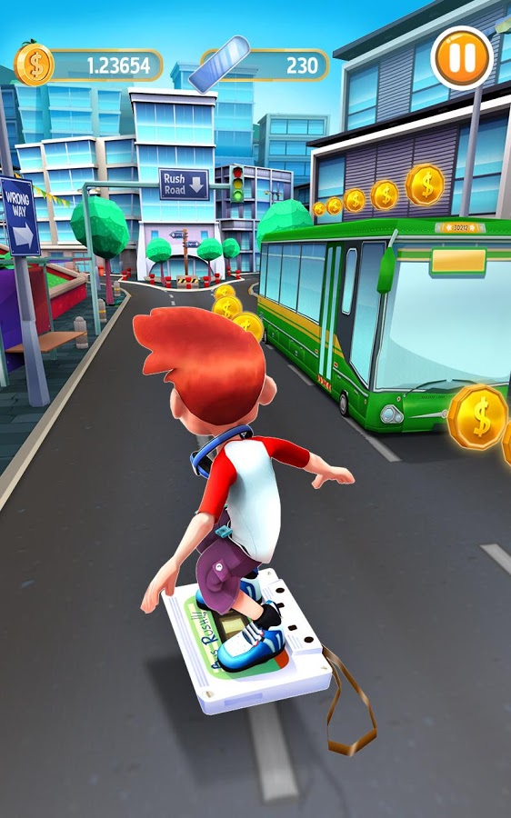 bus rush game to play