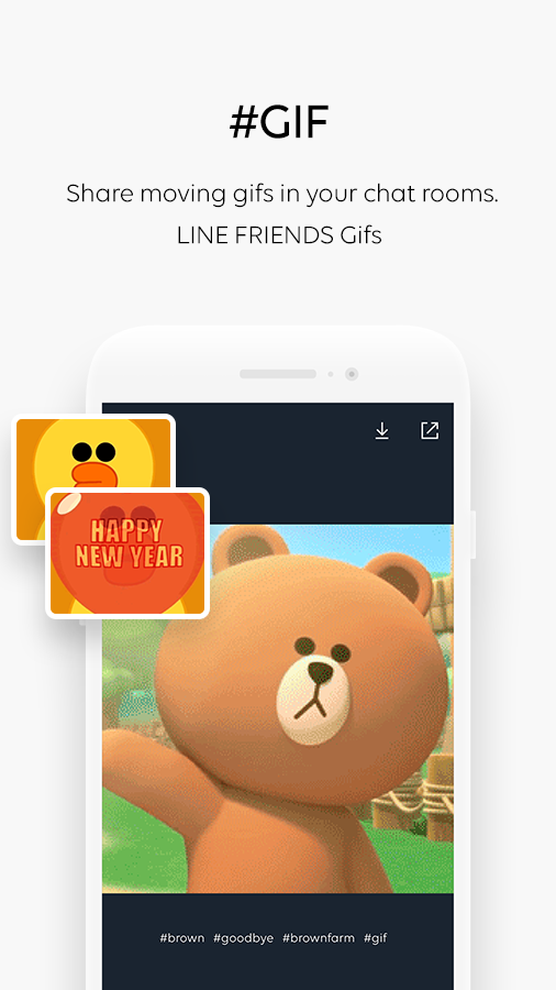 Brown Pic Line Friends Wallpaper And Gifs Apk Thing Android Apps Free Download