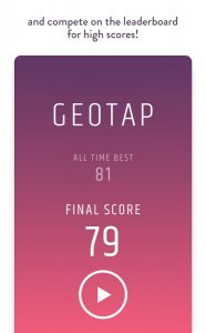 GeoTap Game