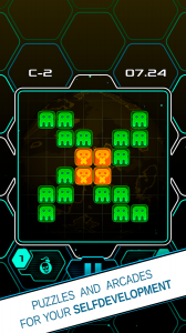 Alien Bricks - a logical puzzle and arcade